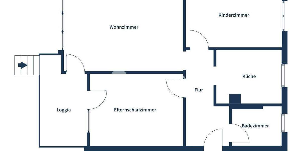 Etagenwohnung Gerlingen - 3 Zimmer, 74 m&sup2;, 282.000&euro; | Angebot:25773226