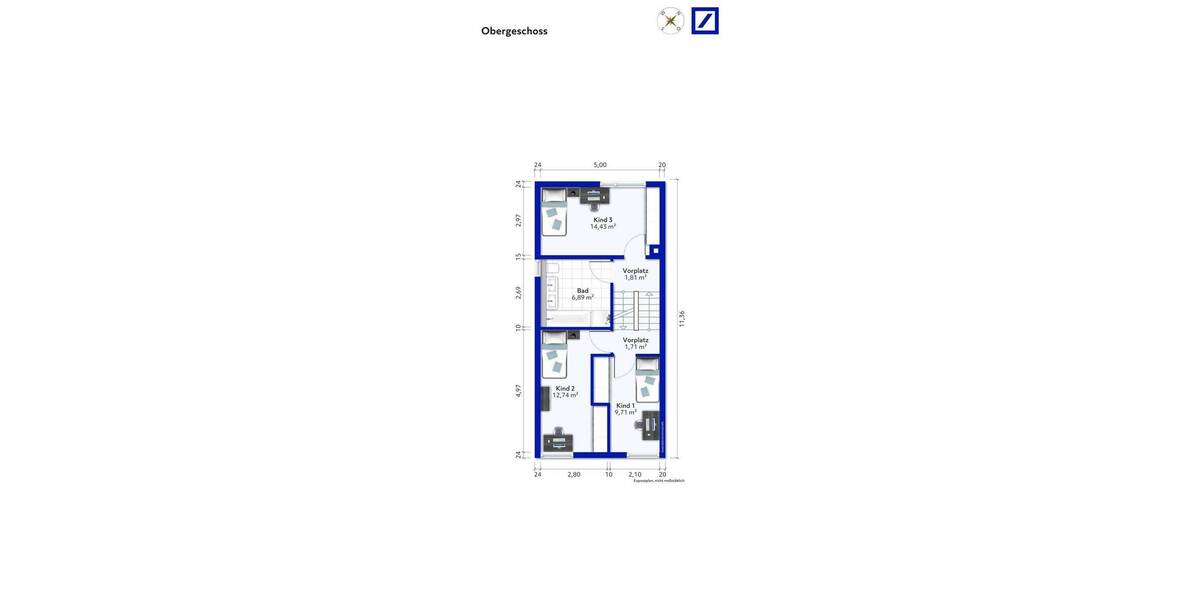Reihenendhaus Waiblingen Beinstein - 8 Zimmer, 165 m&sup2;, 577.000&euro; | Angebot:26787960