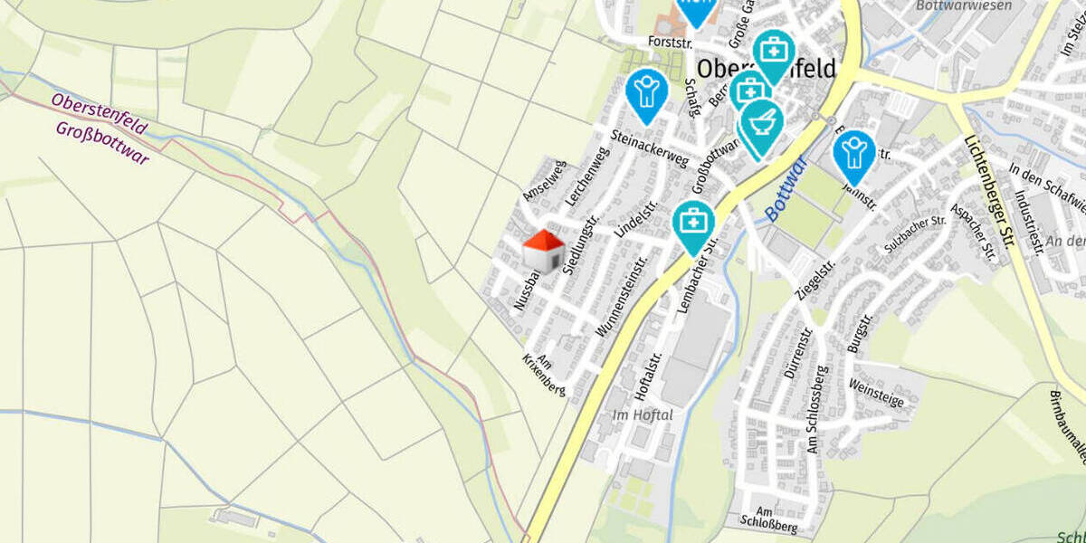 Etagenwohnung Oberstenfeld - 3 Zimmer, 72 m&sup2;, 269.000&euro; | Angebot:25970899