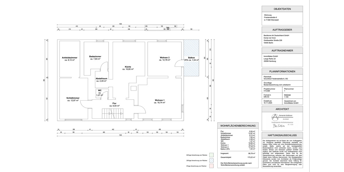Doppelhaushälfte Weinstadt - 8 Zimmer, 174 m&sup2;, 539.000&euro; | Angebot:25367844