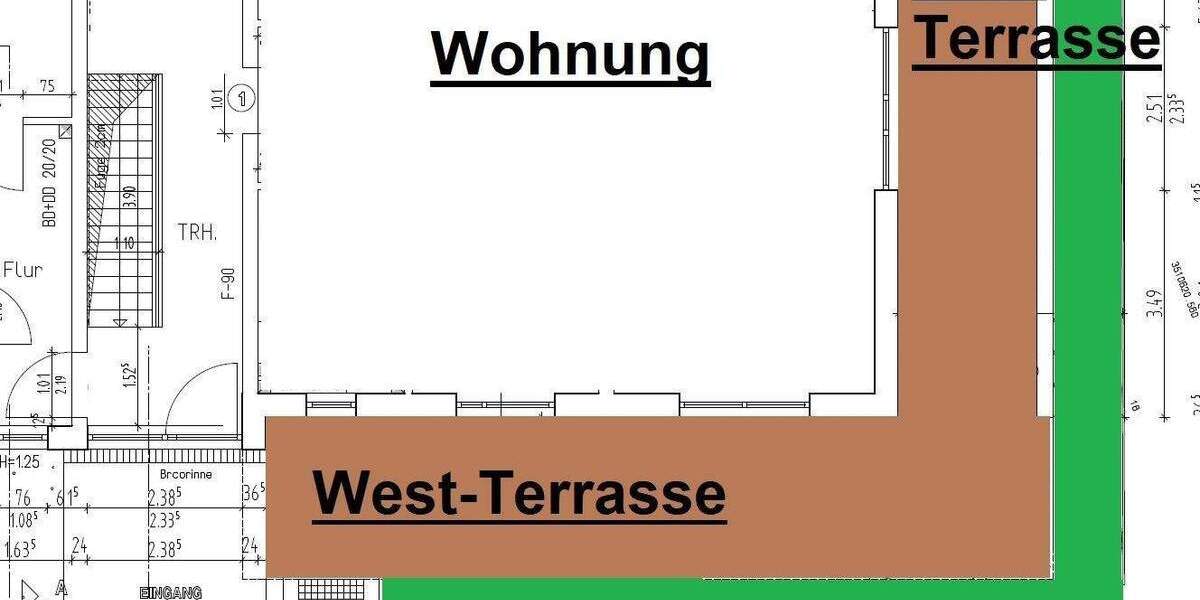 Mehrfamilienhaus, Wohnhaus Bietigheim-Bissingen Bietigheim - 3 Zimmer, 97 m&sup2;, 477.000&euro; | Angebot:25940788