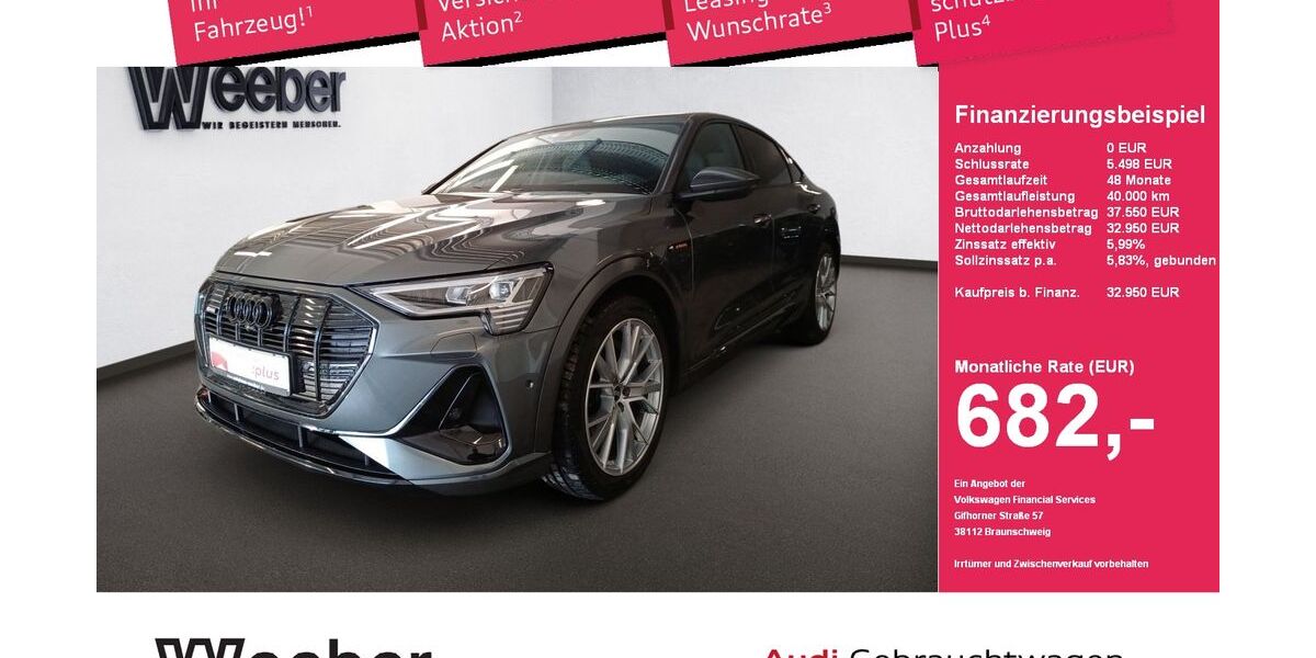 Audi e-tron 47.913 km 30.350 &euro; Leonberg 71229