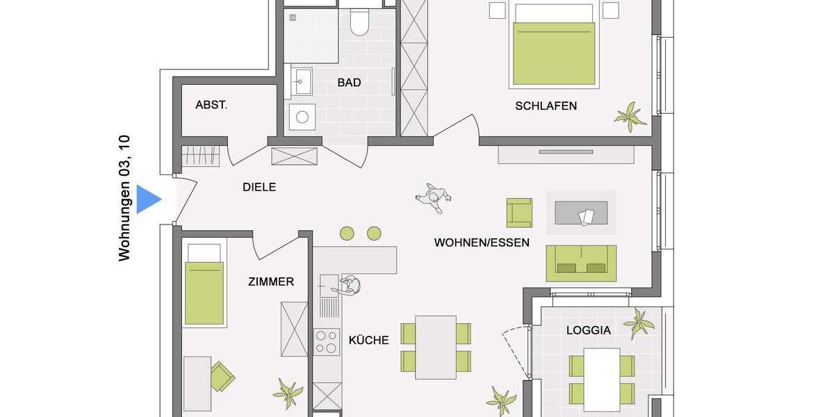 Etagenwohnung Murrhardt-Fornsbach Fornsbach - 3 Zimmer, 83 m&sup2;, 439.900&euro; | Angebot:22729004
