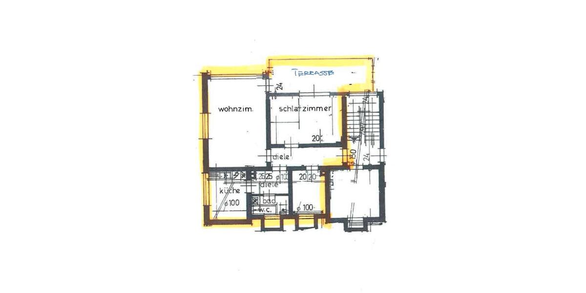Etagenwohnung Uhingen - 2 Zimmer, 80 m&sup2;, 980&euro; | Angebot:27625097