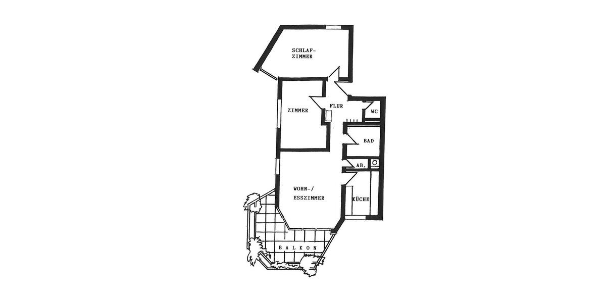 Etagenwohnung Ludwigsburg Oßweil - 3.5 Zimmer, 92 m&sup2;, 1.100&euro; | Angebot:25978046
