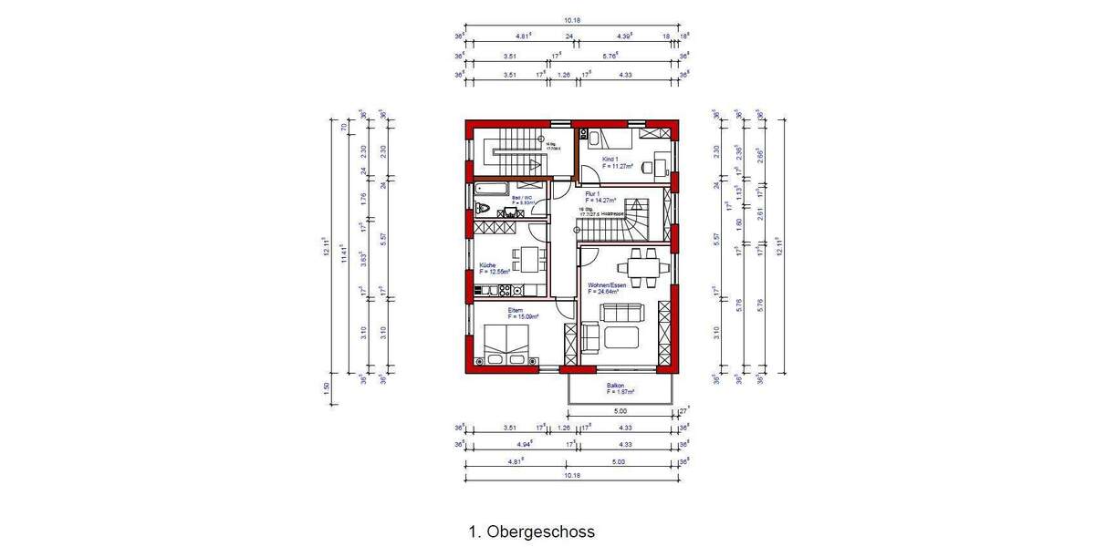 Mehrfamilienhaus, Wohnhaus Steinenbronn - 8 Zimmer, 233 m&sup2;, 949.000&euro; | Angebot:25704322