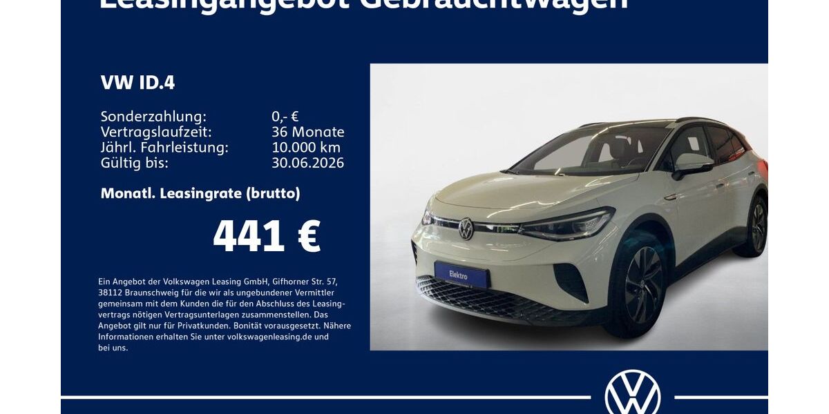 VW ID.4 37.232 km 31.430 &euro; Stuttgart 70563