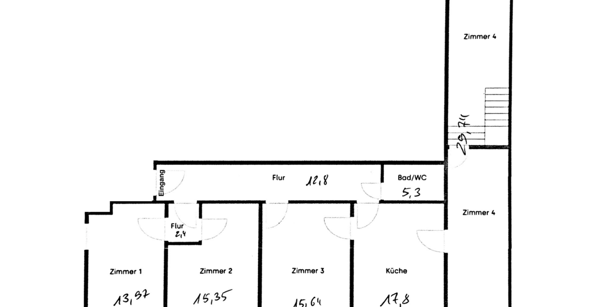 Etagenwohnung Stuttgart Süd Lehen - 4.5 Zimmer, 113 m&sup2;, 1.890&euro; | Angebot:24995791