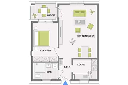 Wohnung Murrhardt-Fornsbach Fornsbach - 2 Zimmer, 63 m&sup2;, 328.500&euro; | Angebot:22729032