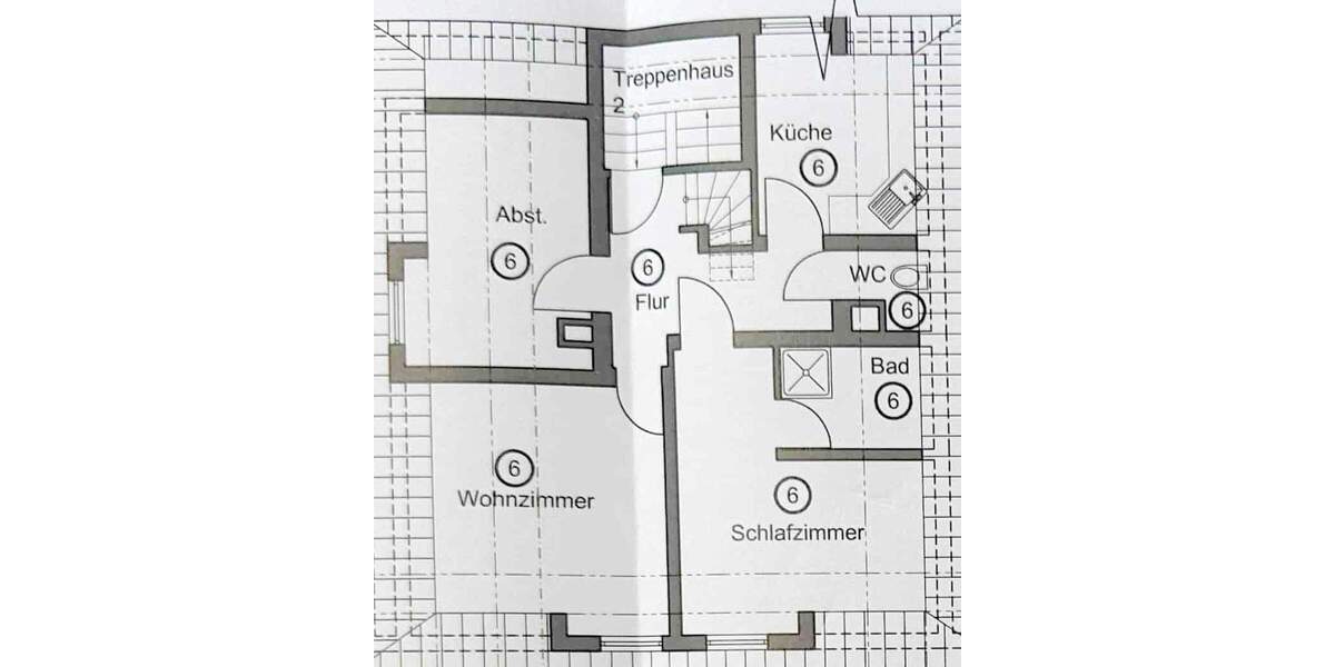 Etagenwohnung Reichenbach - 3 Zimmer, 57 m&sup2;, 195.000&euro; | Angebot:25696190