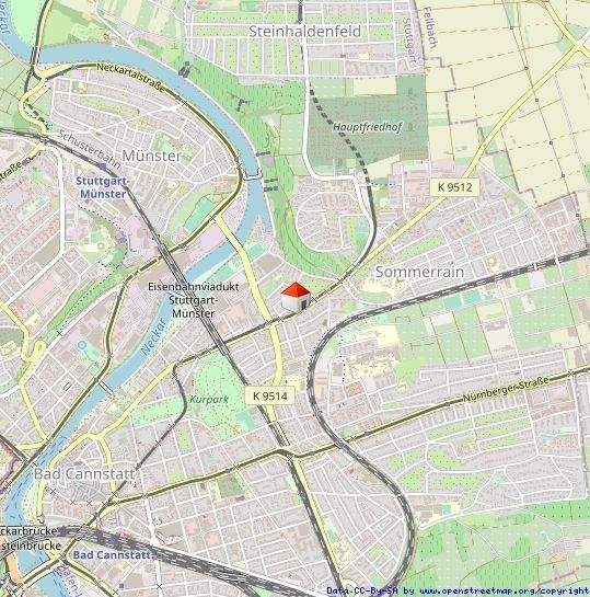 Etagenwohnung Stuttgart Bad Cannstatt - 3 Zimmer, 52 m&sup2;, 218.000&euro; | Angebot:25695933