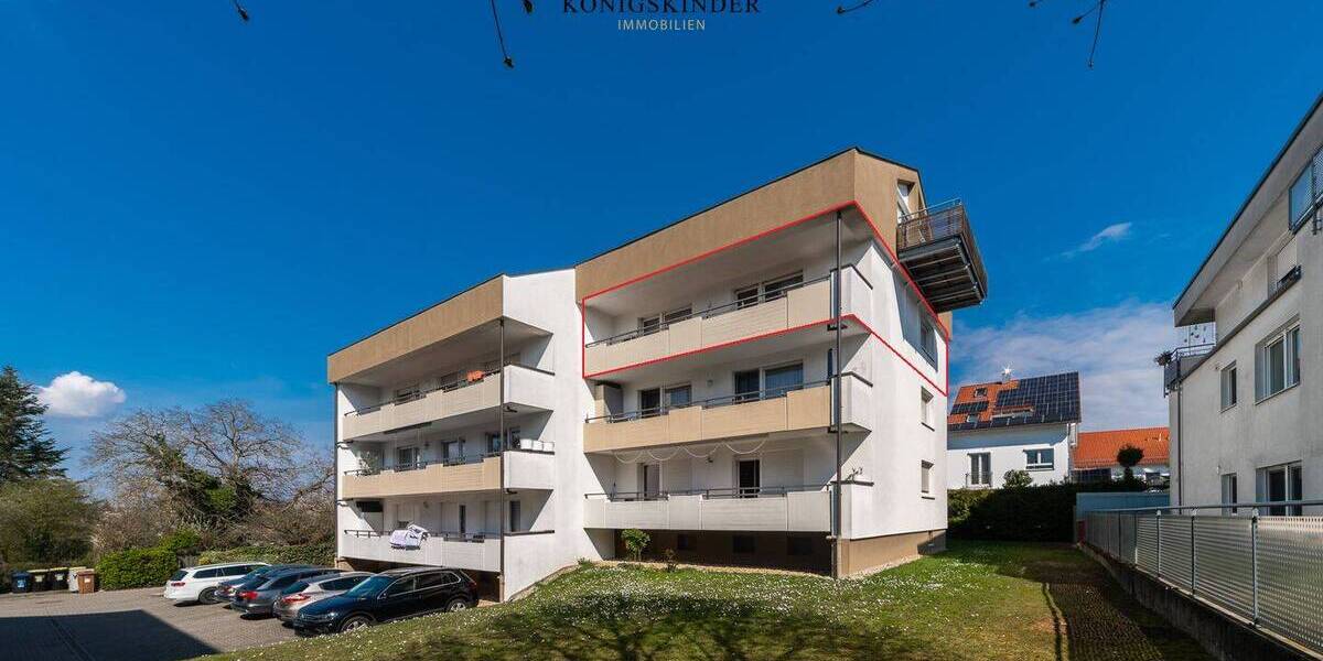Etagenwohnung Kornwestheim - 3 Zimmer, 85 m&sup2;, 300.000&euro; | Angebot:25986509