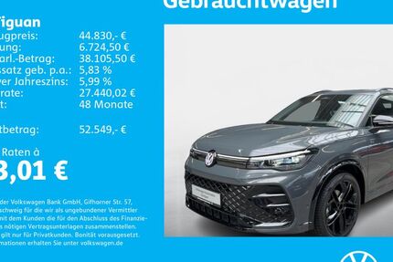 VW Tiguan 1.505 km 44.430 &euro; Stuttgart-Feuerbach 70469