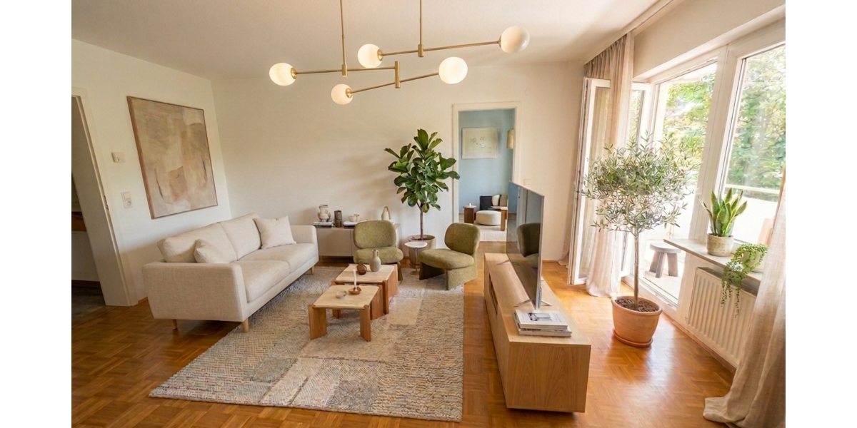 Etagenwohnung Stuttgart Degerloch - 4 Zimmer, 100 m&sup2;, 455.000&euro; | Angebot:26424433
