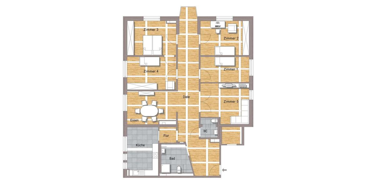Etagenwohnung Stuttgart Stuttgart-Ost - 1 Zimmer, 33 m&sup2;, 310&euro; | Angebot:25715174