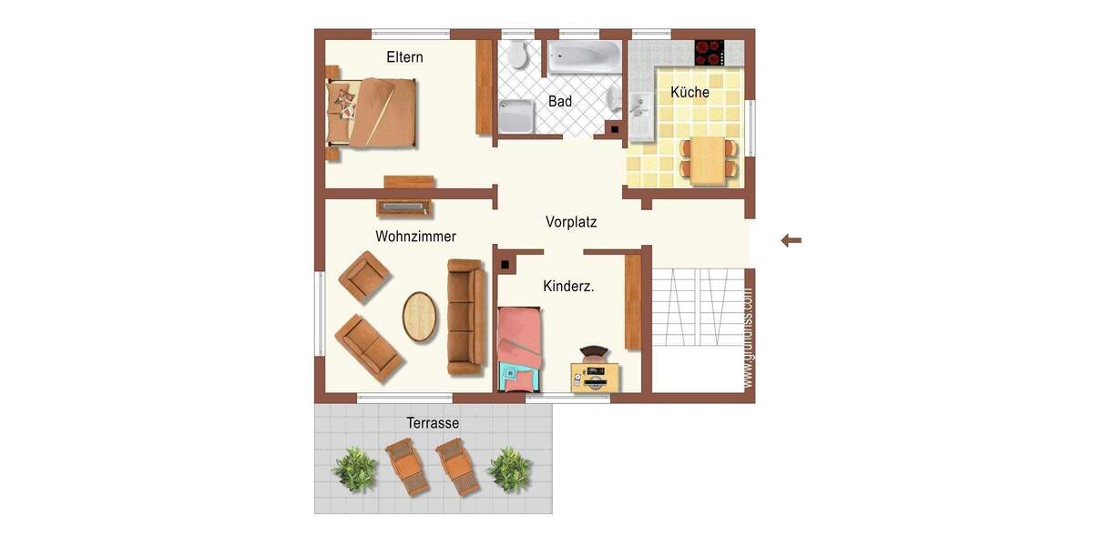 Mehrfamilienhaus, Wohnhaus Wernau - 6 Zimmer, 128 m&sup2;, 469.000&euro; | Angebot:25780849