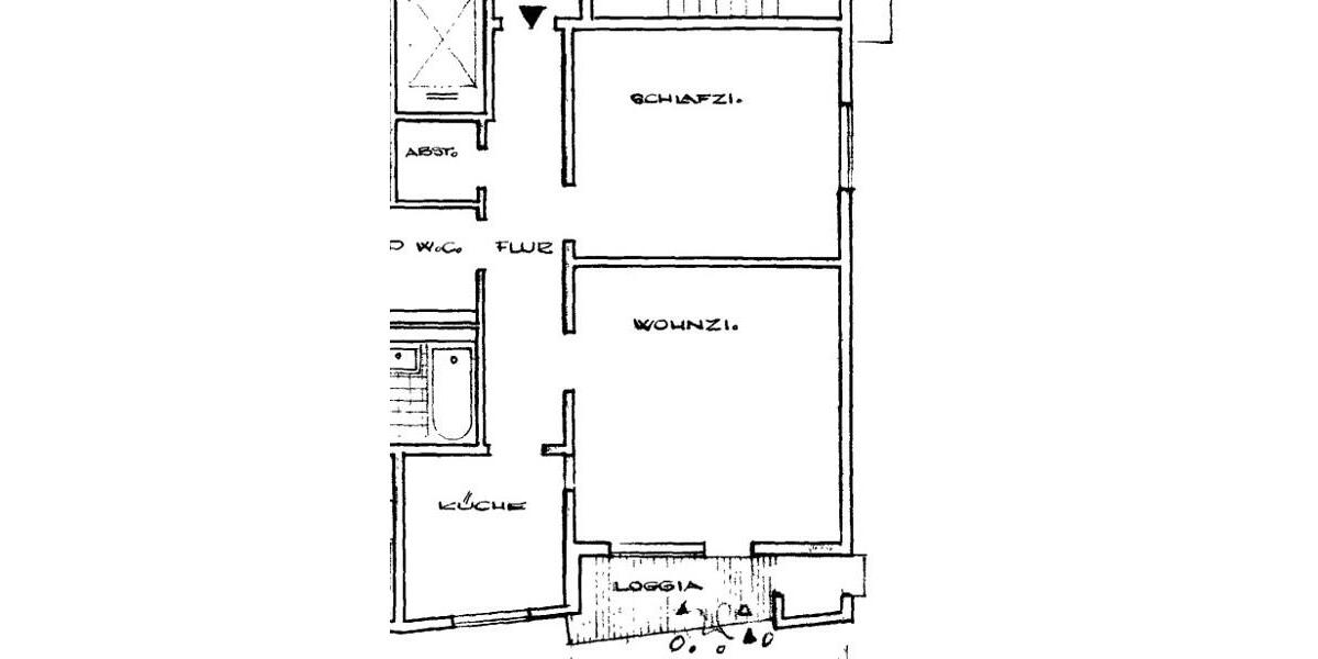 Etagenwohnung Stuttgart Stuttgart-Nord - 2 Zimmer, 55 m&sup2;, 992&euro; | Angebot:24759362