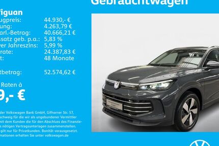 VW Tiguan 1.505 km 44.430 &euro; Stuttgart-Feuerbach 70469