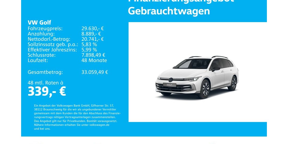 VW Golf 26.174 km 29.630 &euro; Stuttgart-Feuerbach 70469