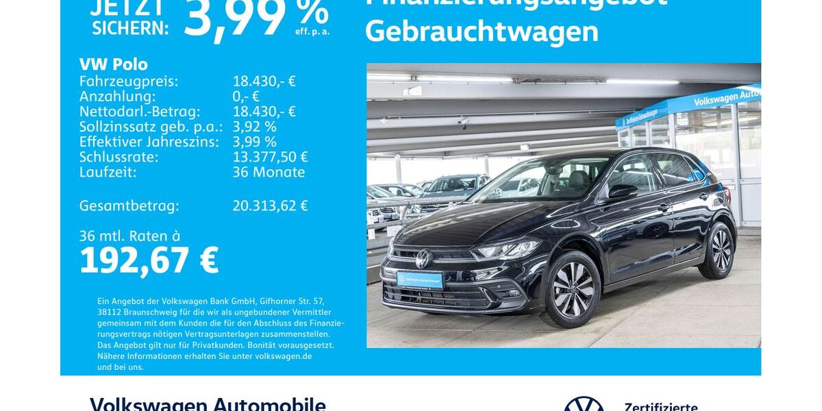 VW Polo 25.892 km 18.230 &euro; Stuttgart-Wangen 70188