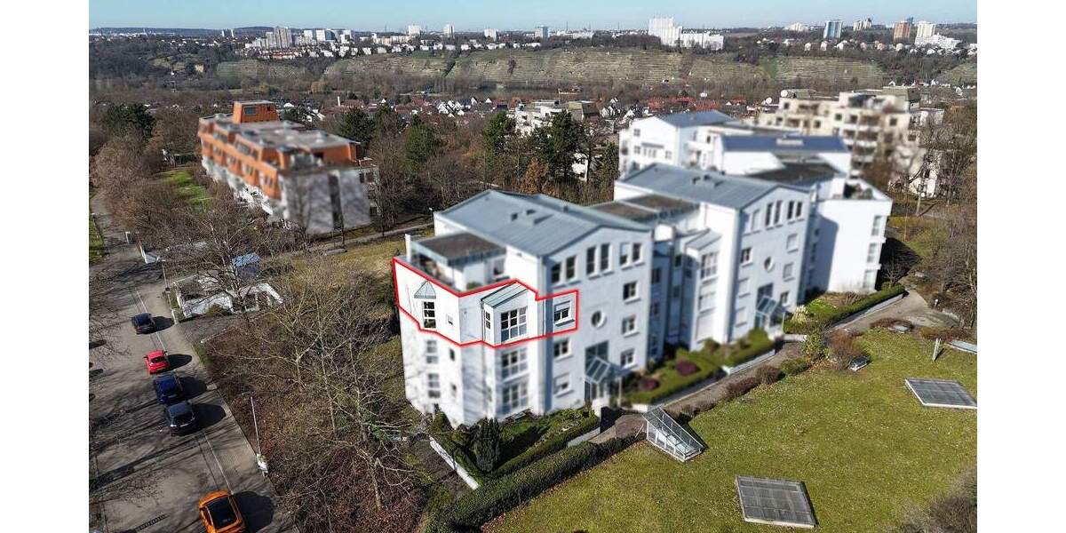 Etagenwohnung Stuttgart Neugereut - 2 Zimmer, 60 m&sup2;, 244.000&euro; | Angebot:25797378