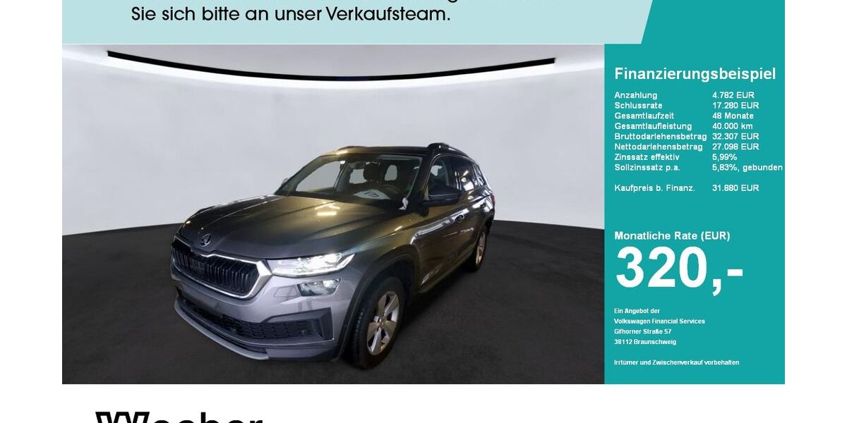 Skoda Kodiaq 79.388 km 31.878 &euro; Leonberg 71229