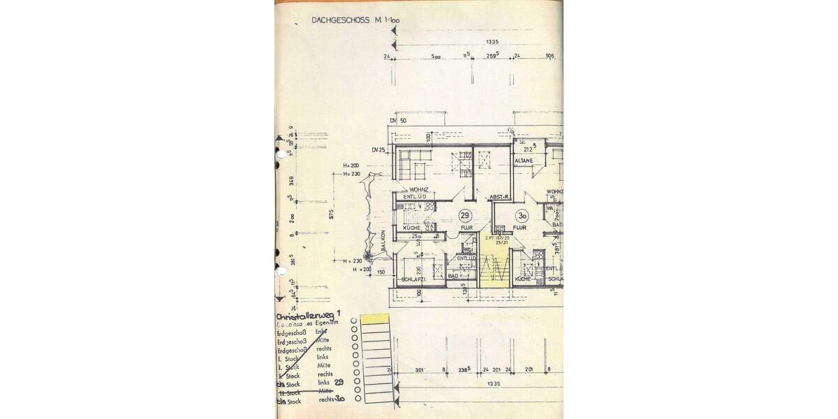 Etagenwohnung Schorndorf - 3 Zimmer, 53 m&sup2;, 195.000&euro; | Angebot:25698287