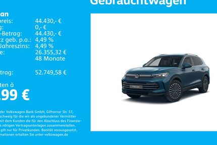 VW Tiguan 4.366 km 43.930 &euro; Stuttgart-Feuerbach 70469