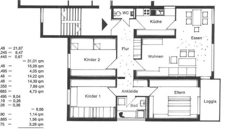 Etagenwohnung Backnang - 4.5 Zimmer, 106 m&sup2;, 350.000&euro; | Angebot:25632819