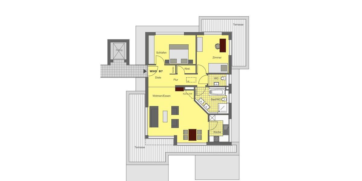 Einfamilienhaus Ludwigsburg Oßweil - 3 Zimmer, 102 m&sup2;, 1.550&euro; | Angebot:26677149