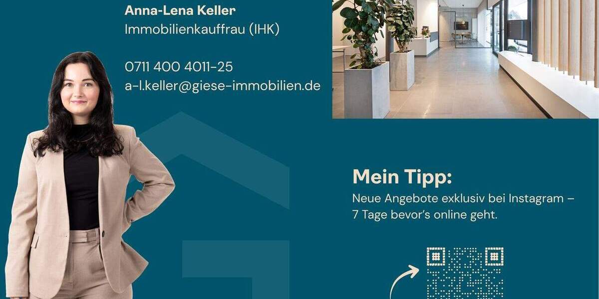 Etagenwohnung Stuttgart Ost - 2 Zimmer, 52 m&sup2;, 230.000&euro; | Angebot:25685449