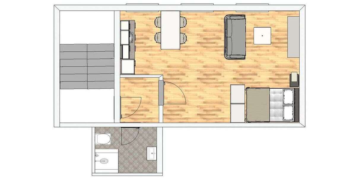 Zimmer Stuttgart Feuerbach - 1 Zimmer, 890&euro; | Angebot:24987580