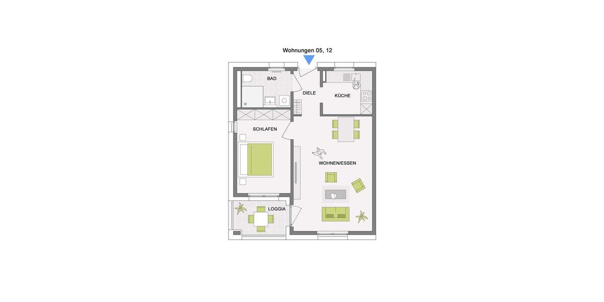 Etagenwohnung Murrhardt-Fornsbach Fornsbach - 2 Zimmer, 58 m&sup2;, 301.700&euro; | Angebot:22729018