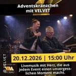 Adventskränzchen mit Velvet