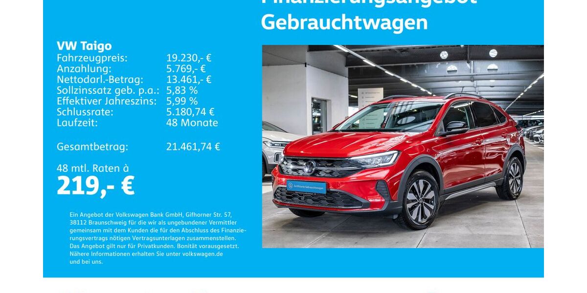 VW Taigo 11.050 km 19.230 &euro; Stuttgart-Feuerbach 70469