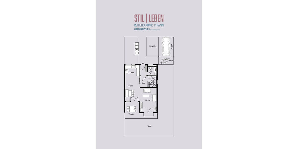 Reihenendhaus Tamm - 5 Zimmer, 144 m&sup2;, 839.000&euro; | Angebot:26418585