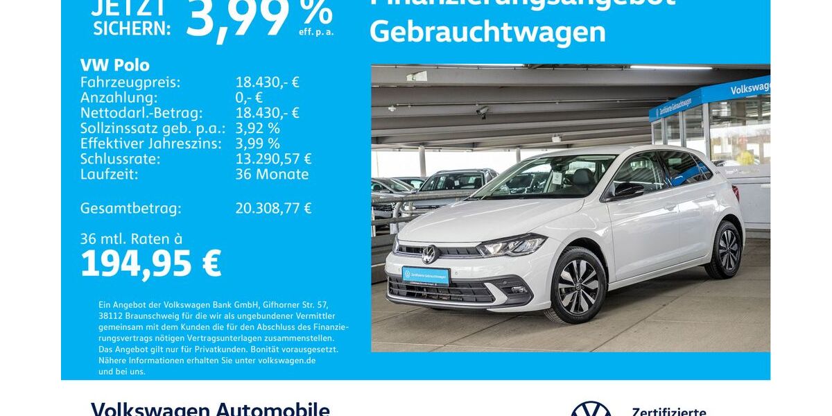 VW Polo 24.007 km 18.230 &euro; Stuttgart-Wangen 70188